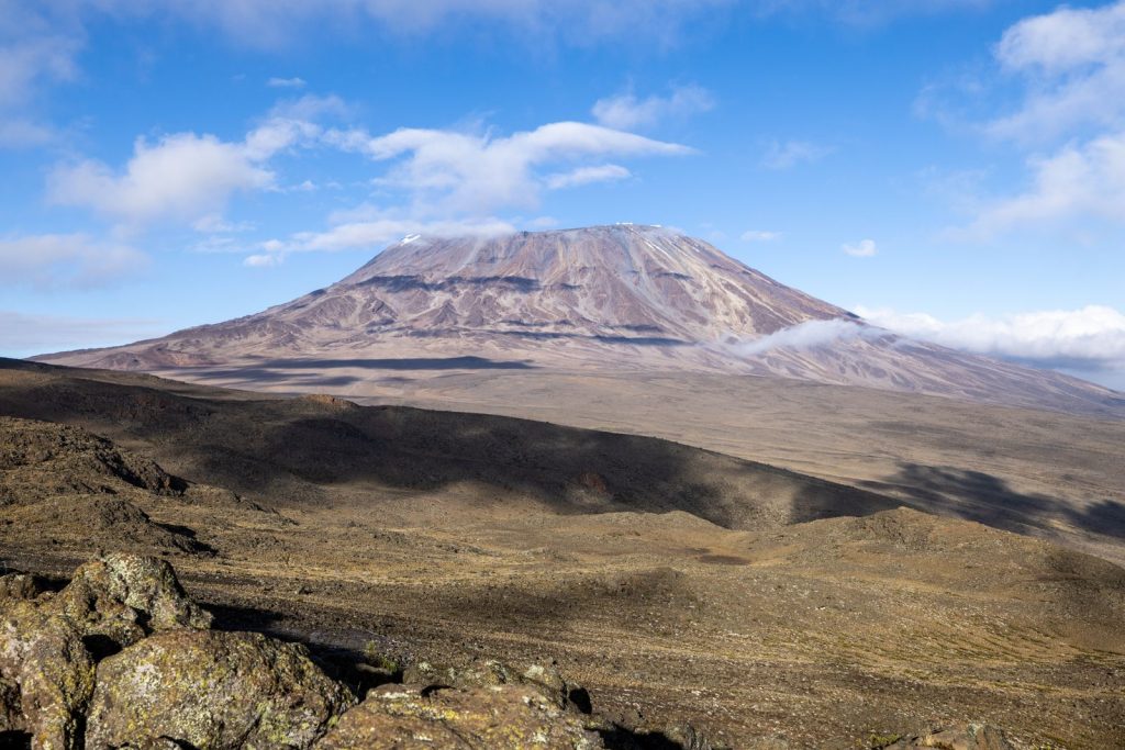 Mount Kilimanjaro landscape, Marangu route trekking safari Tanzania