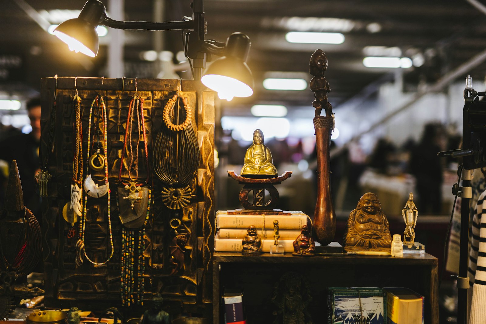 Traditional Kenyan beaded jewellery like the ornaments displayed at Bomas of Kenya