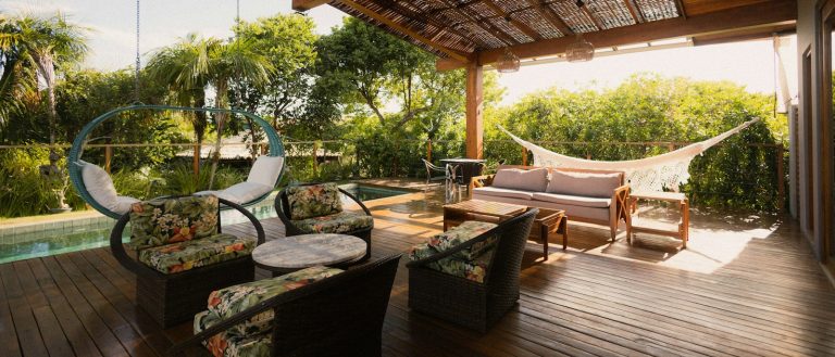 Lodge patio with a pool view, the kind of property priced in Kenya safari wholesale rates